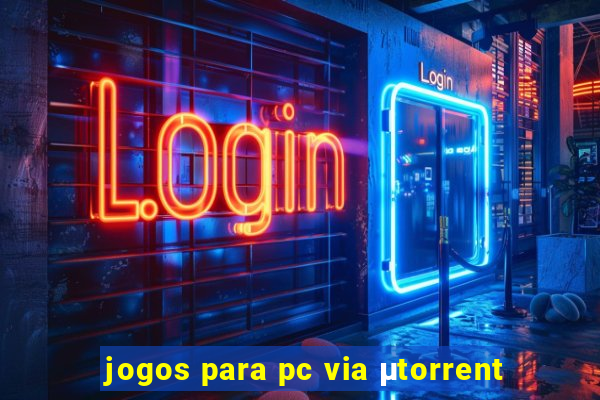 jogos para pc via μtorrent